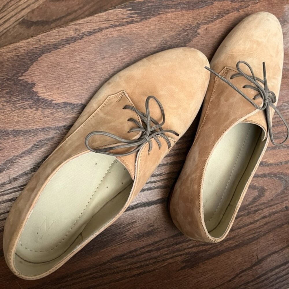 Nisolo suede oxfords